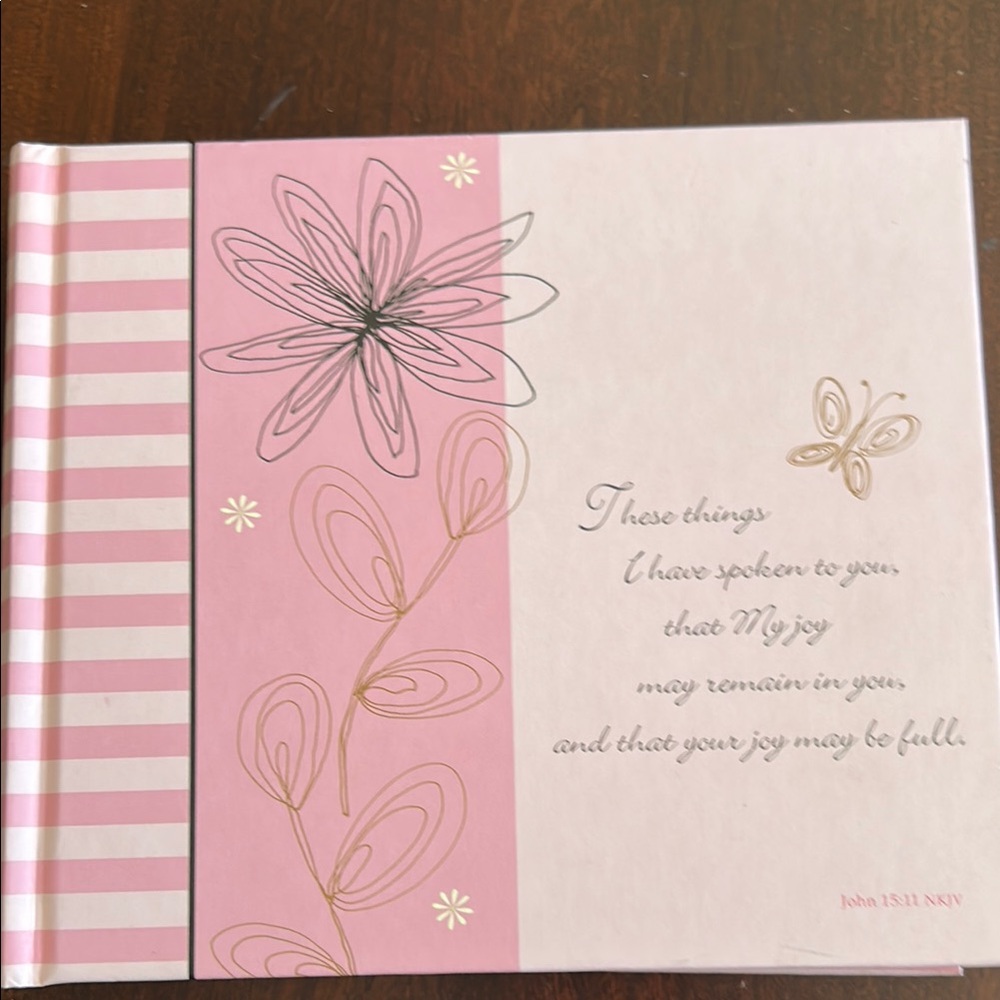 Dayspring Elegant Pink photo journal